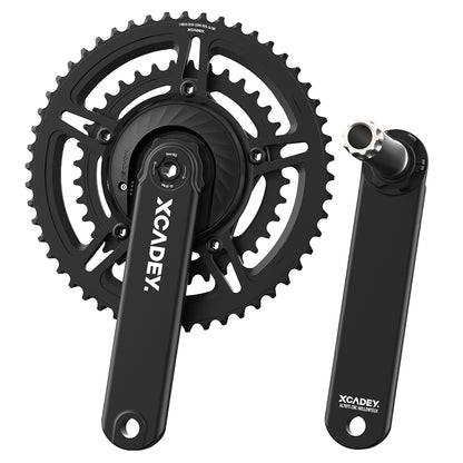 XCADEY XPOWER Spider Power Meter Bicycle Crankset for Road Bike