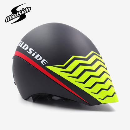 Wildside Tt Timetrial Tri Triathlon Aero Cycling Helmet With Lens Visor