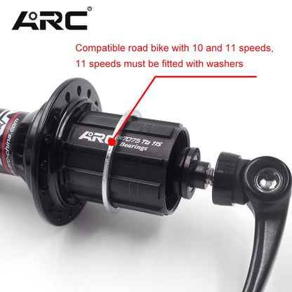 ARC RT010F RT002R bicycle hub for road bike 20-24 holes quick release axis