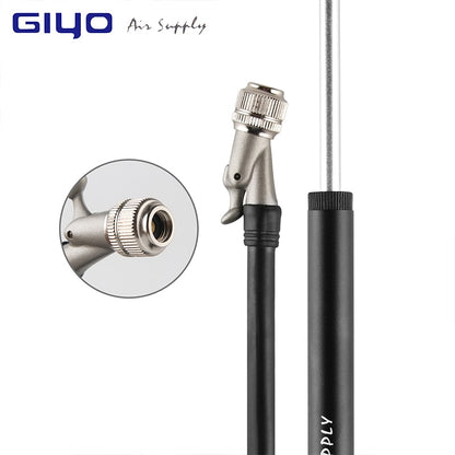 GIYO GS-02D Foldable high-pressure air bicycle pump-300psi