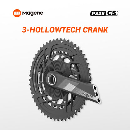 Magene P325 CS Road Bike Dual-Side Crank Power Meter Crankset